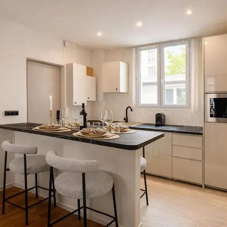 Gare Montparnasse - Premium Family Flat For 5, 2br باريس